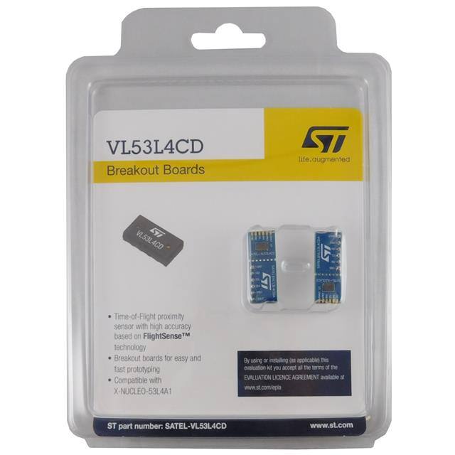 SATEL-VL53L4CD STMicroelectronics  Cartes d'évaluation - Capteurs